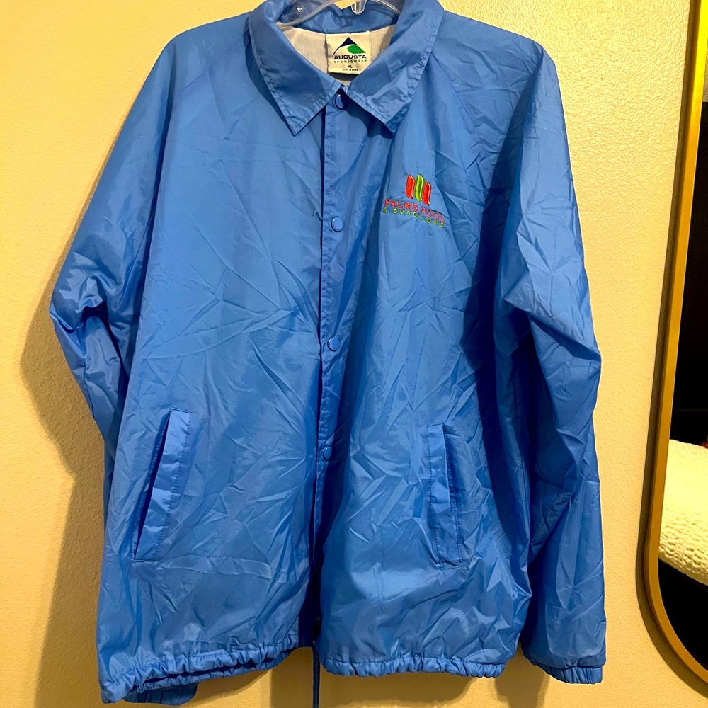 Mens retro Las Vegas Palms Polyester jacket